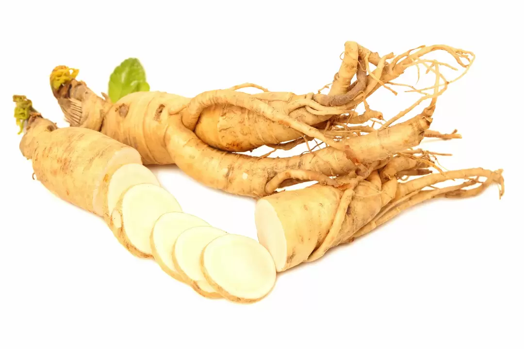 Raíz de ginseng en las cápsulas de Eroboost